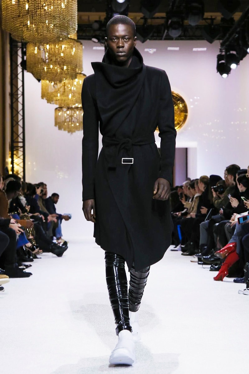 Balmain 2018 Fall/Winter Collection paris fashion week men's 2018 fall winter
