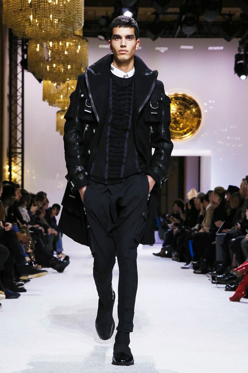 Balmain 2018 Fall/Winter Collection paris fashion week men's 2018 fall winter
