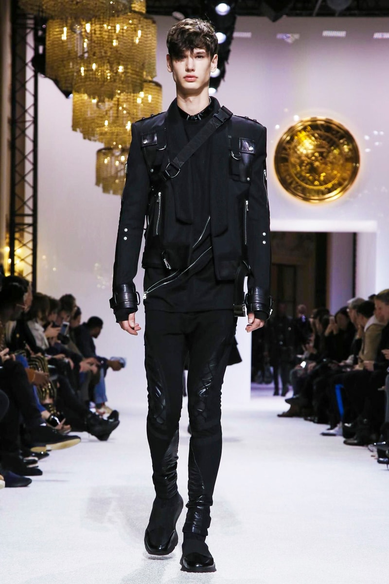 Balmain 2018 Fall/Winter Collection paris fashion week men's 2018 fall winter