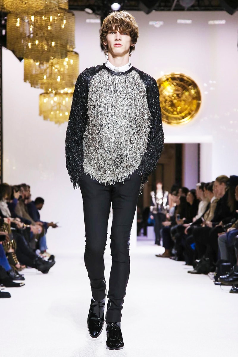 Balmain 2018 Fall/Winter Collection paris fashion week men's 2018 fall winter