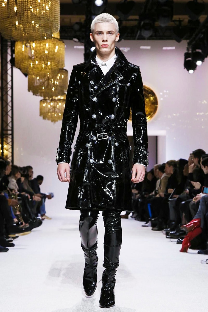 Balmain 2018 Fall/Winter Collection paris fashion week men's 2018 fall winter