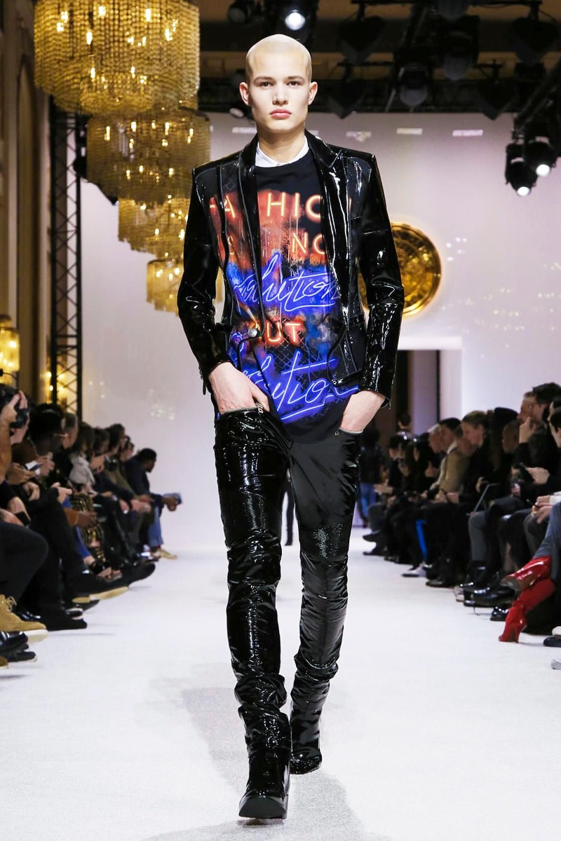 Balmain 2018 Fall/Winter Collection paris fashion week men's 2018 fall winter