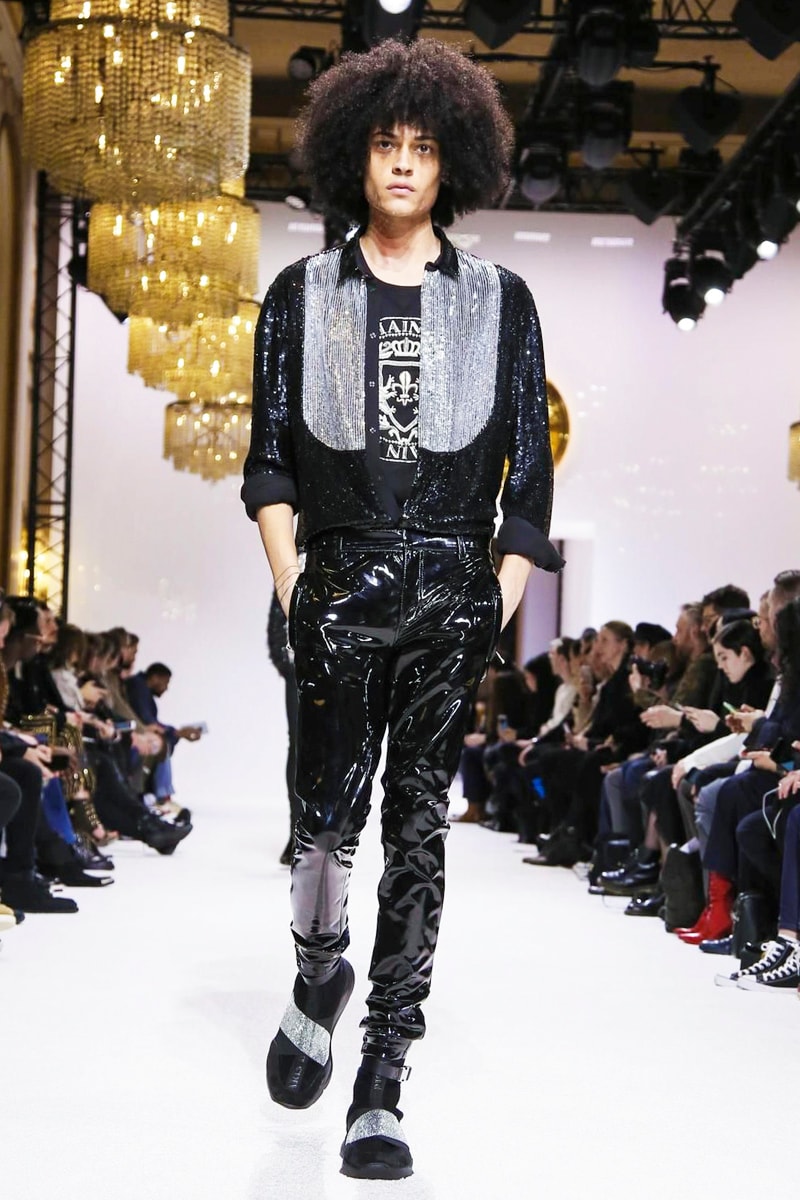 Balmain 2018 Fall/Winter Collection paris fashion week men's 2018 fall winter