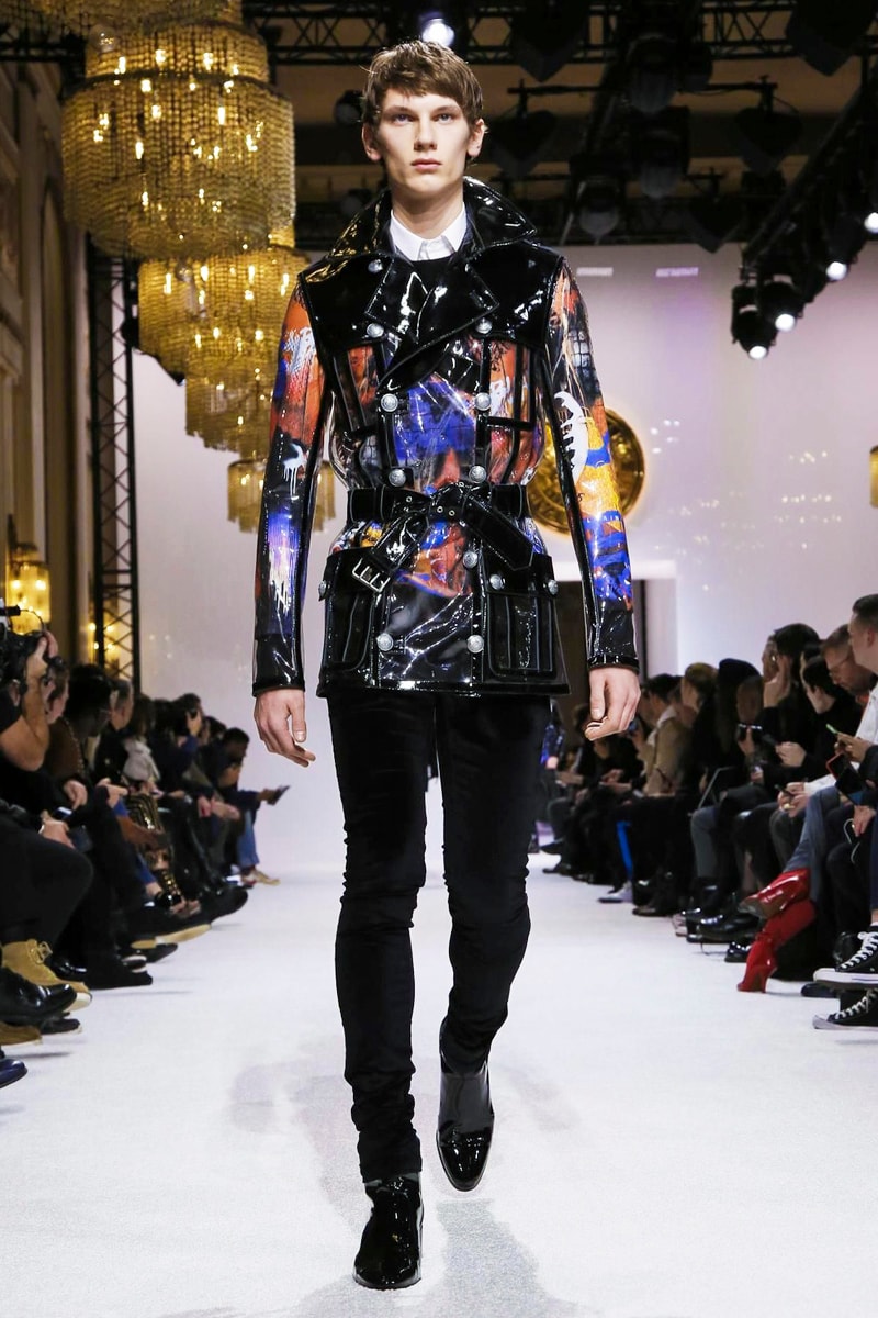 Balmain 2018 Fall/Winter Collection paris fashion week men's 2018 fall winter