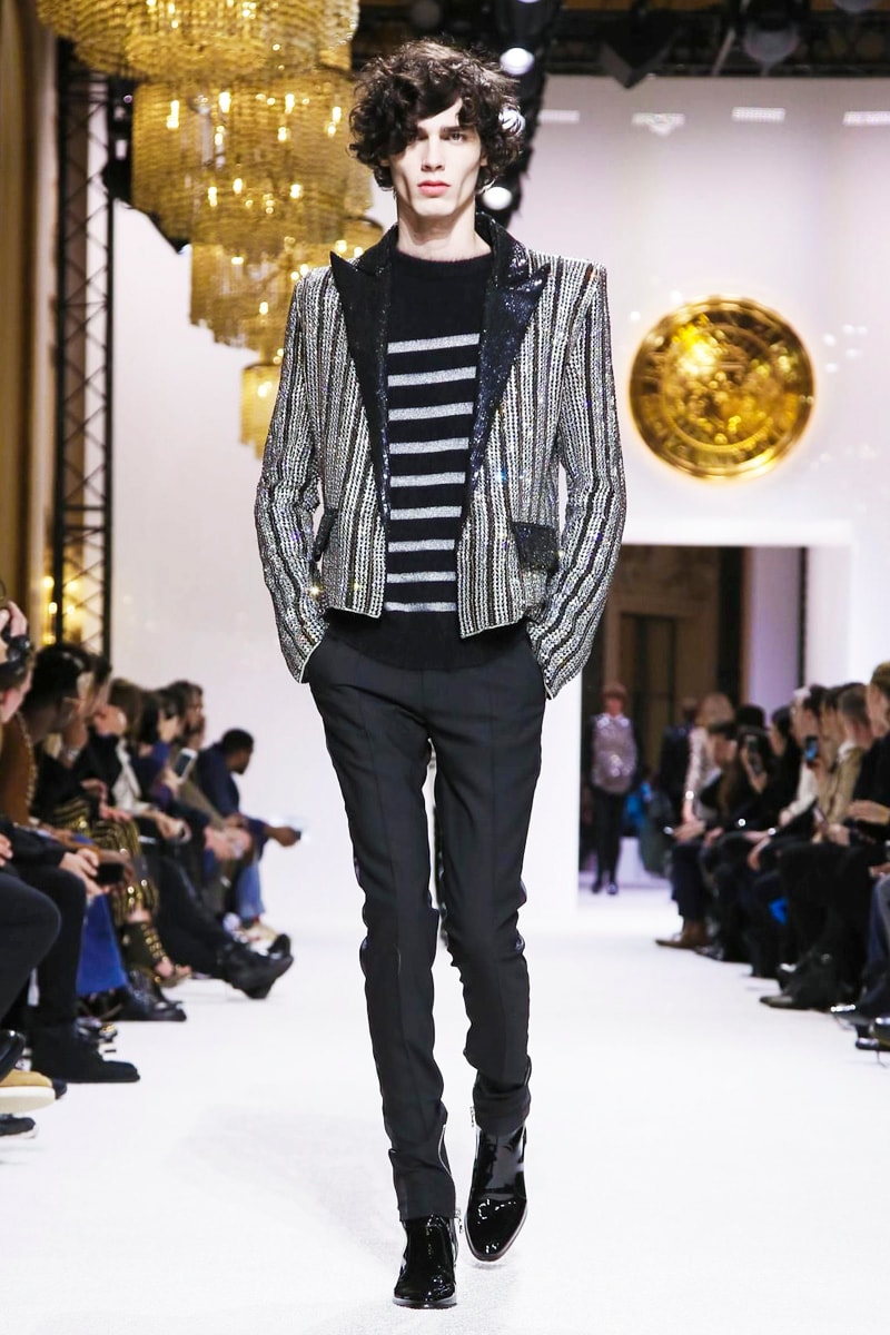 Balmain 2018 Fall/Winter Collection paris fashion week men's 2018 fall winter