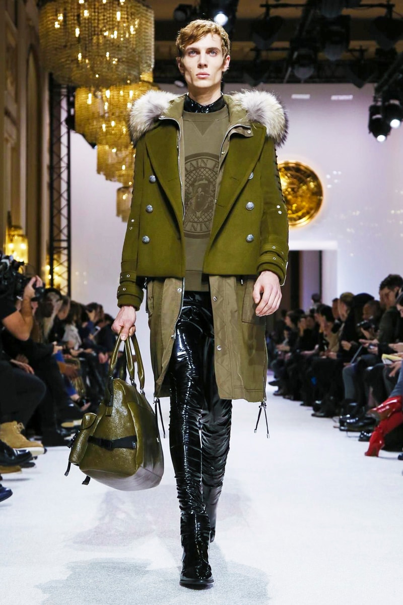 Balmain 2018 Fall/Winter Collection paris fashion week men's 2018 fall winter