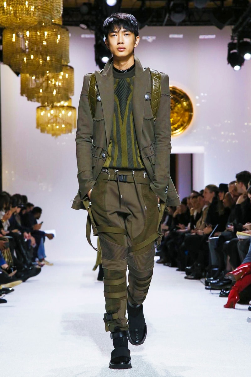 Balmain 2018 Fall/Winter Collection paris fashion week men's 2018 fall winter