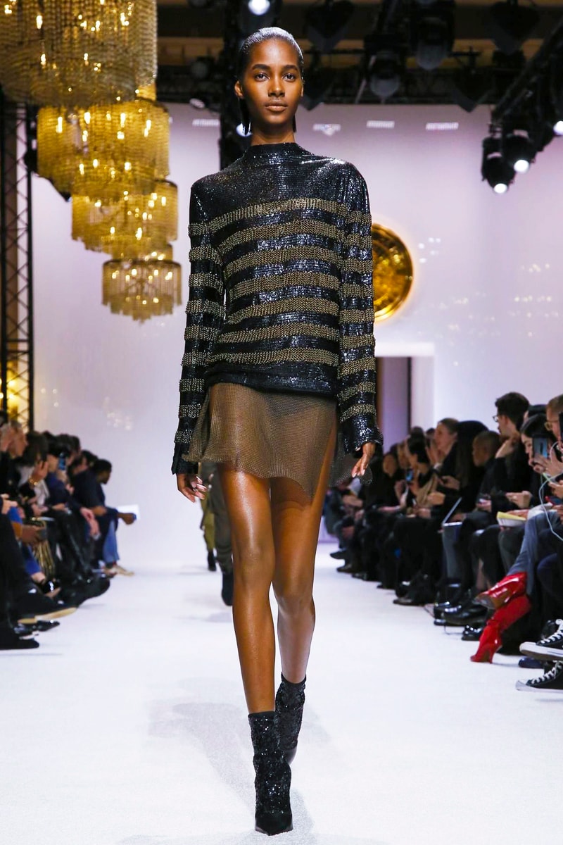 Balmain 2018 Fall/Winter Collection paris fashion week men's 2018 fall winter