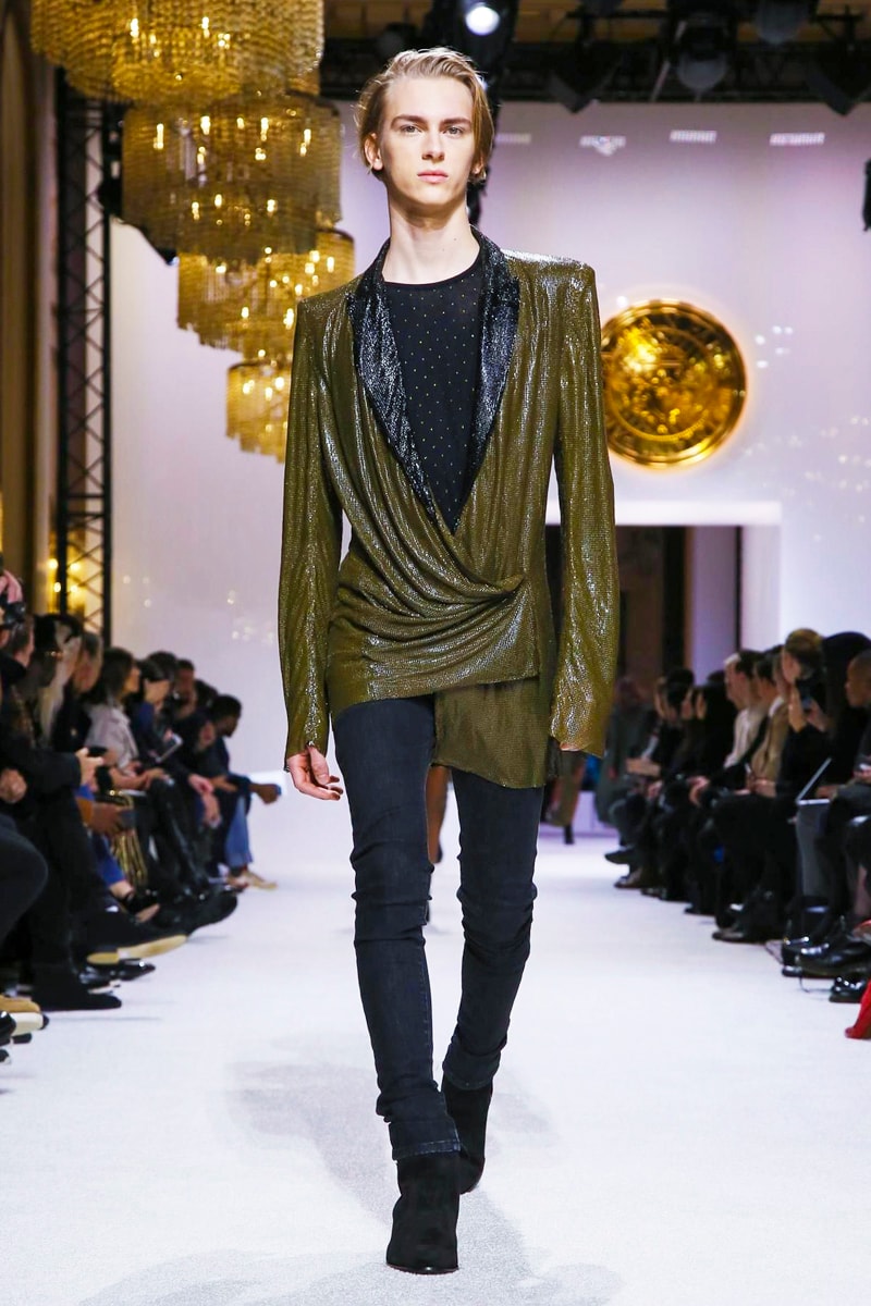 Balmain 2018 Fall/Winter Collection paris fashion week men's 2018 fall winter