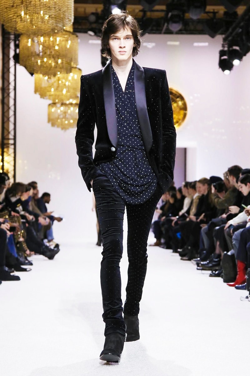 Balmain 2018 Fall/Winter Collection paris fashion week men's 2018 fall winter