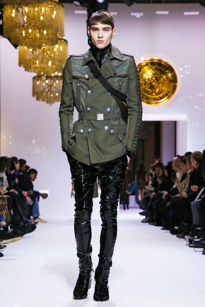 Balmain 2018 Fall/Winter Collection paris fashion week men's 2018 fall winter