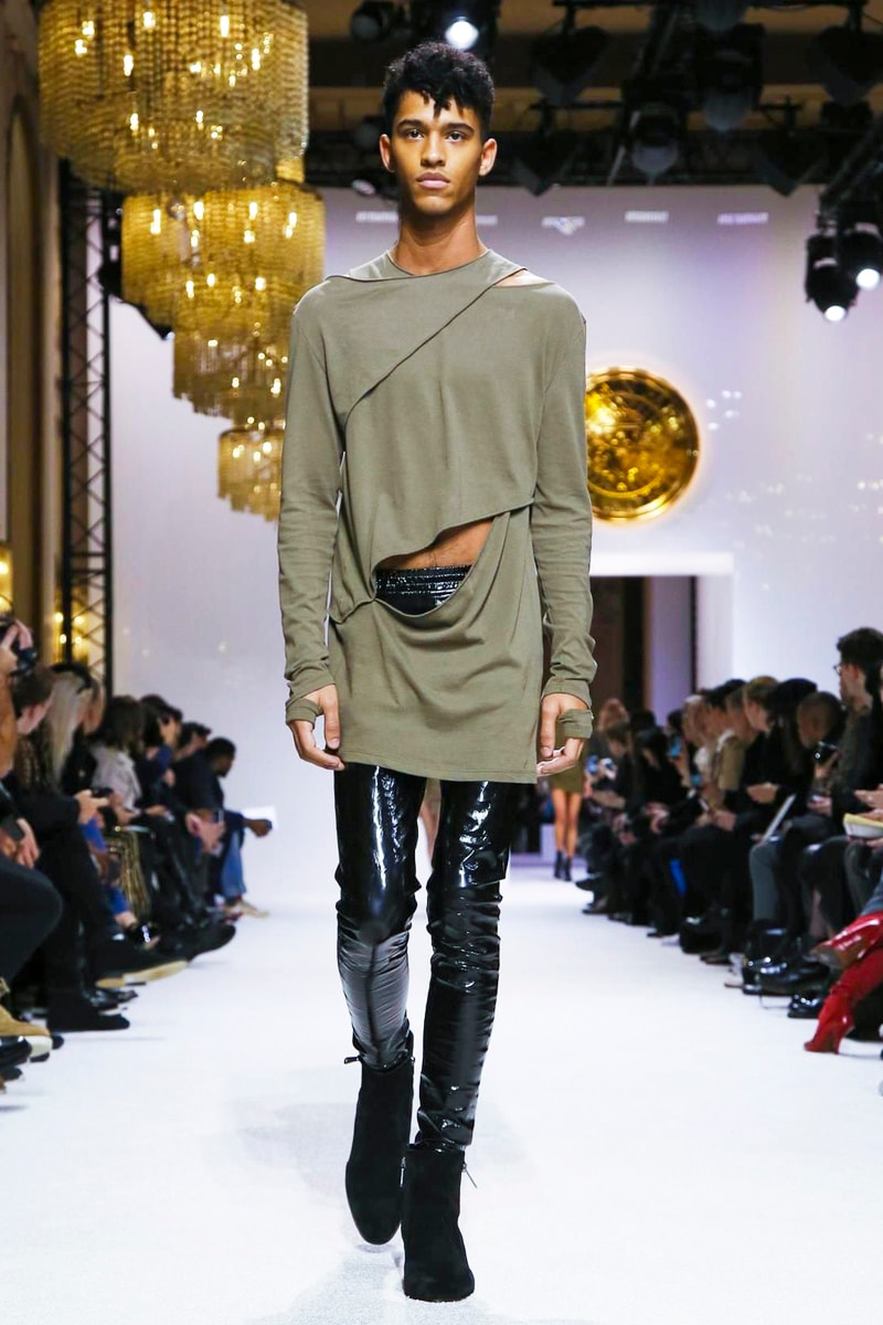 Balmain 2018 Fall/Winter Collection paris fashion week men's 2018 fall winter