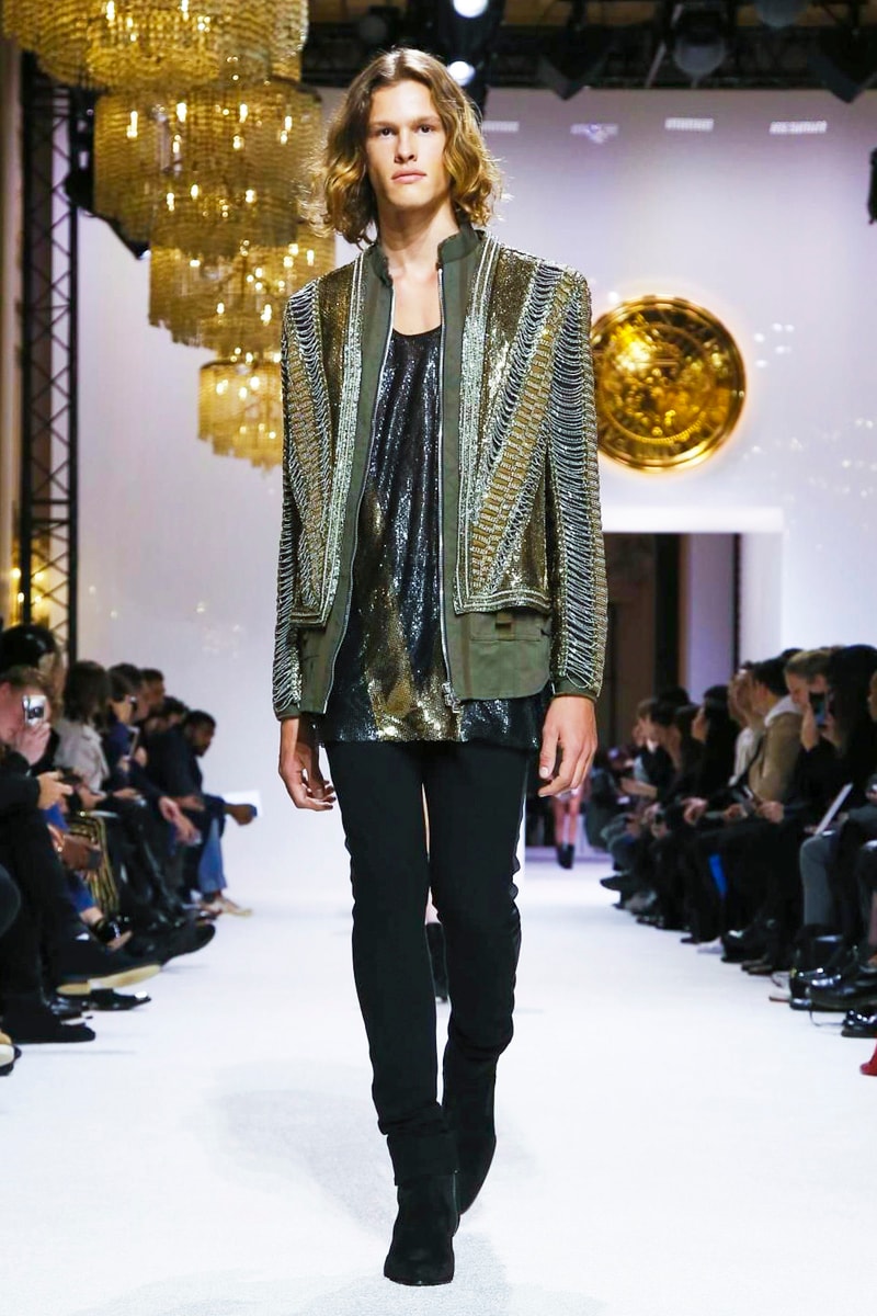 Balmain 2018 Fall/Winter Collection paris fashion week men's 2018 fall winter