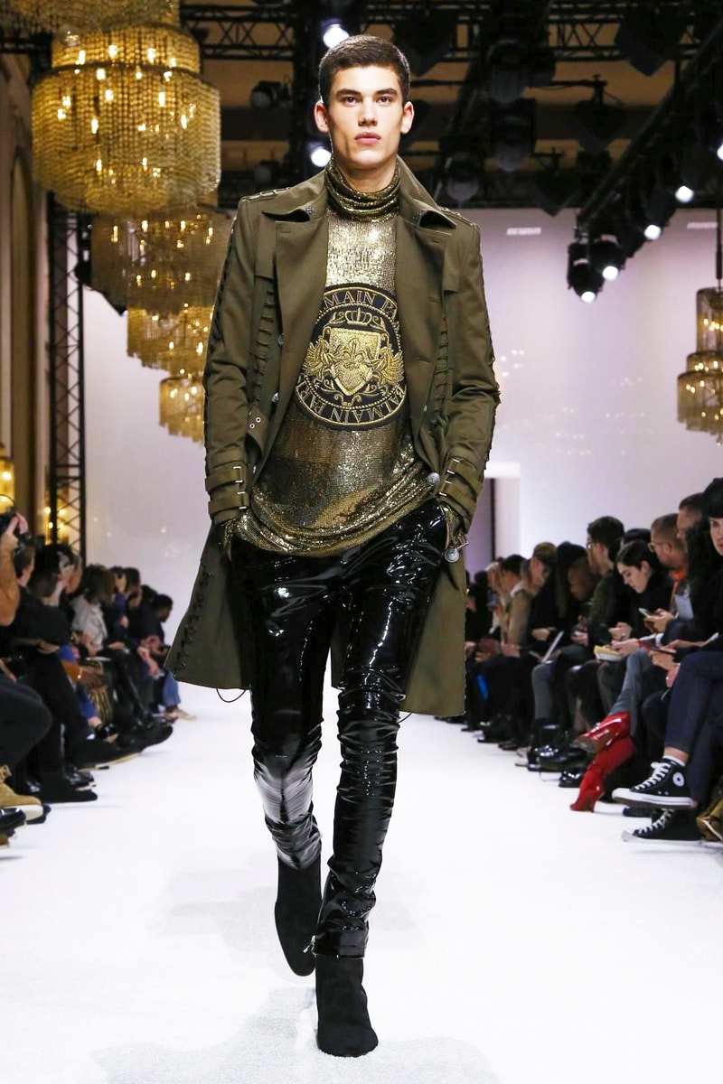 Balmain 2018 Fall/Winter Collection paris fashion week men's 2018 fall winter