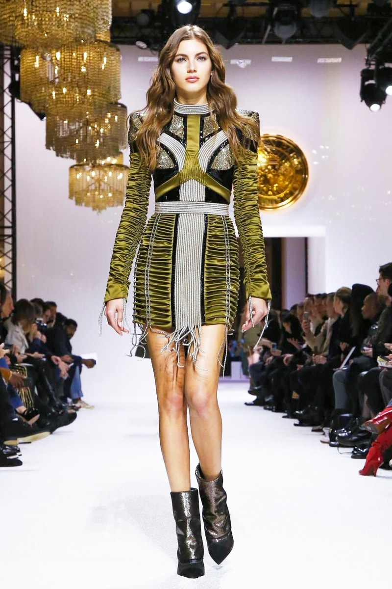 Balmain 2018 Fall/Winter Collection paris fashion week men's 2018 fall winter