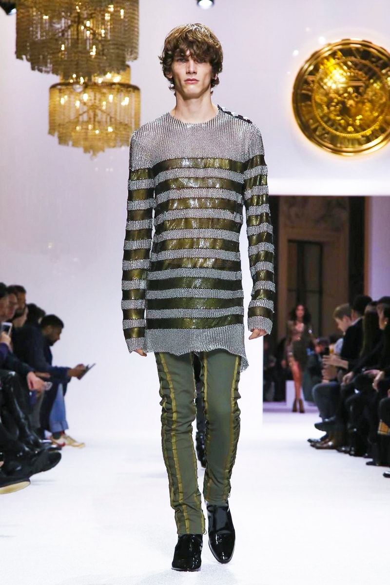 Balmain 2018 Fall/Winter Collection paris fashion week men's 2018 fall winter