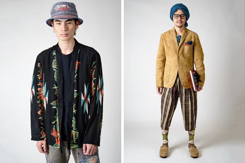 KAPITAL Reveals Spring/Summer 2018 Collection Capsule Menswear Japan Japanese Label Kojima