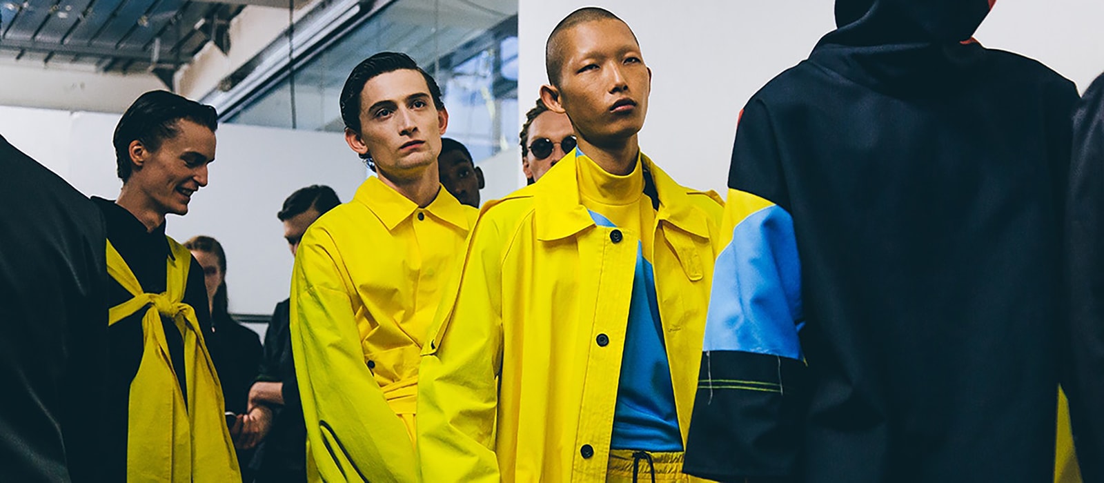 London Fashion Week Men's Fall/Winter 2018 Berthold Michiko Koshino OiBoy David Bowie Placebo Spice Girls Jammer Parody Tees Craig Green Grace Wales Bonner Kiko Kostadinov