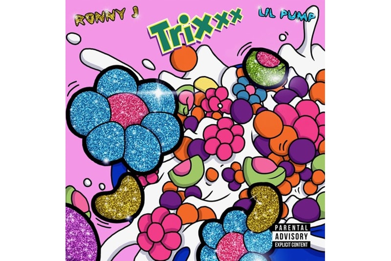 Ronny J Lil Pump Trixxx new song Dripset Stream Single