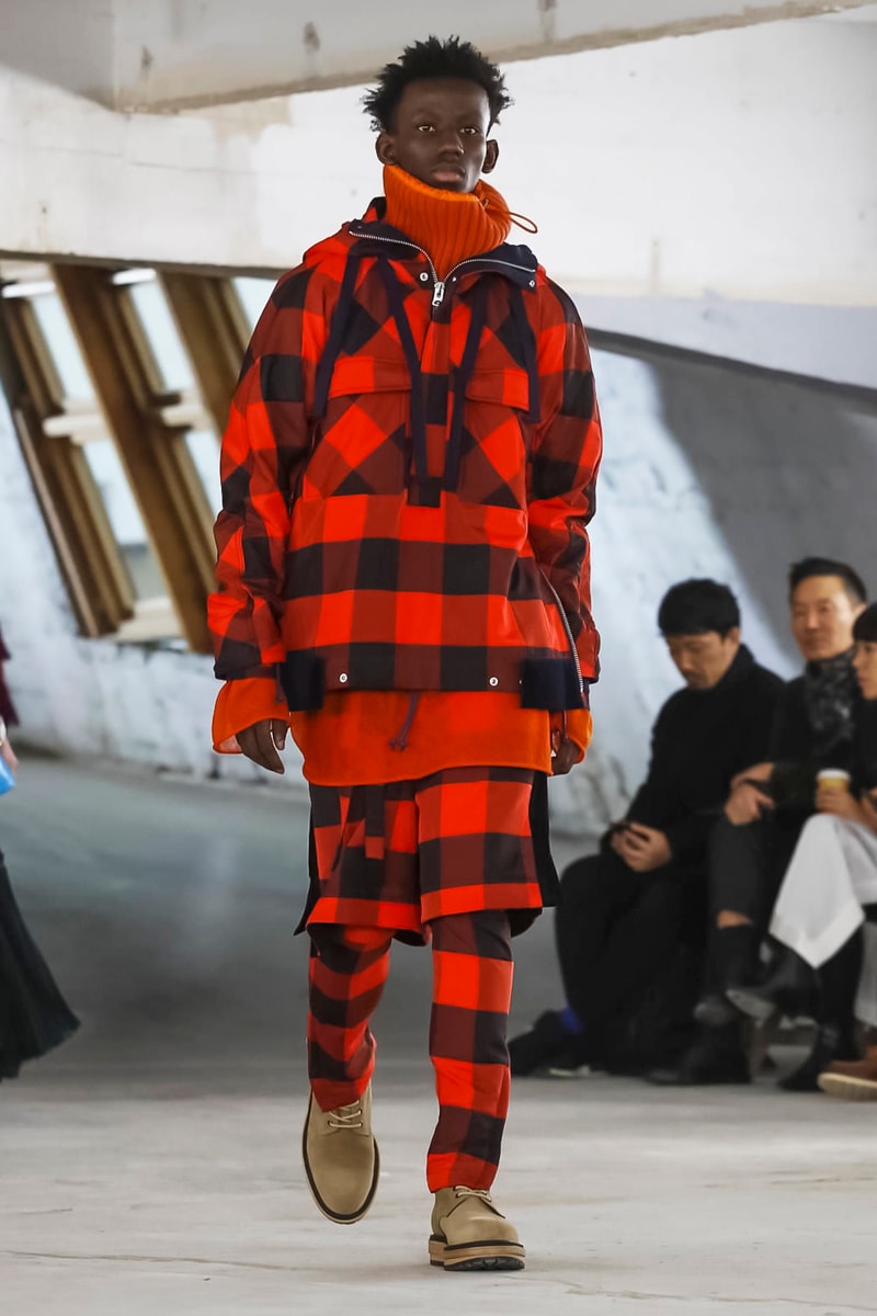 Sacai 2018 Fall/Winter Collection paris fashion week men's 2018 fall winter