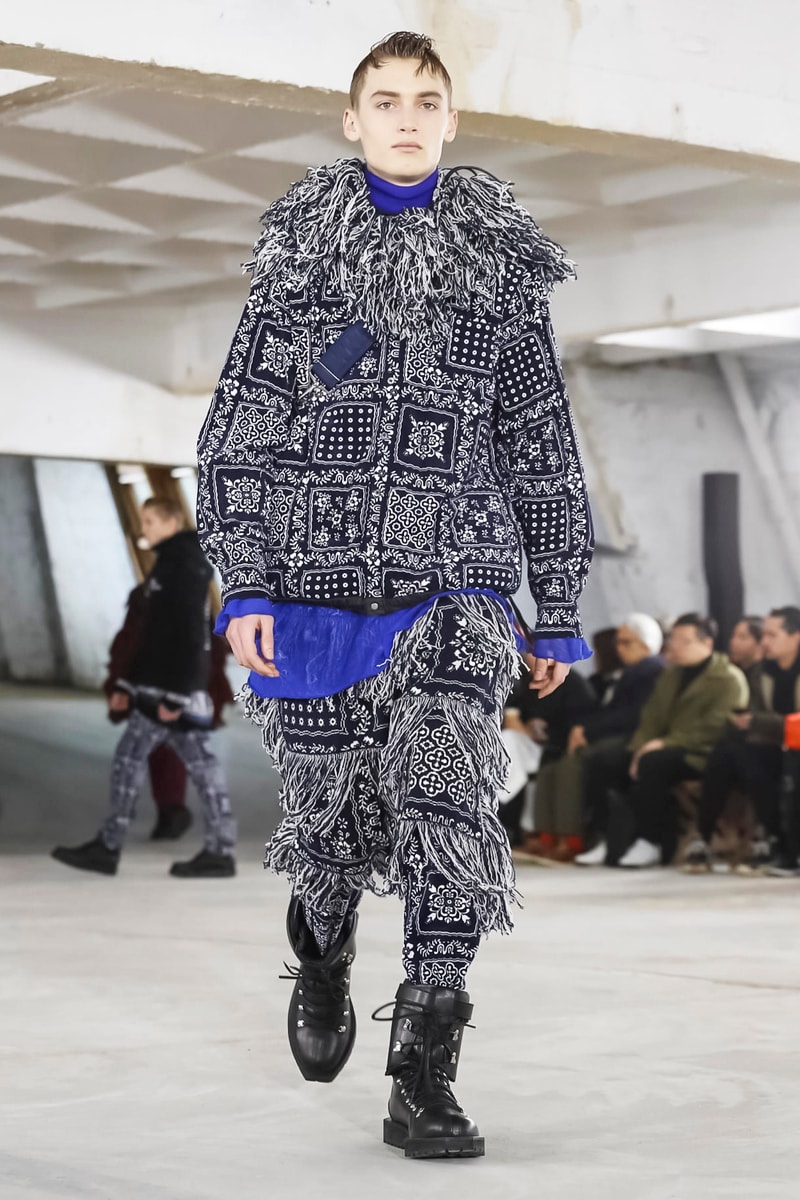 Sacai 2018 Fall/Winter Collection paris fashion week men's 2018 fall winter