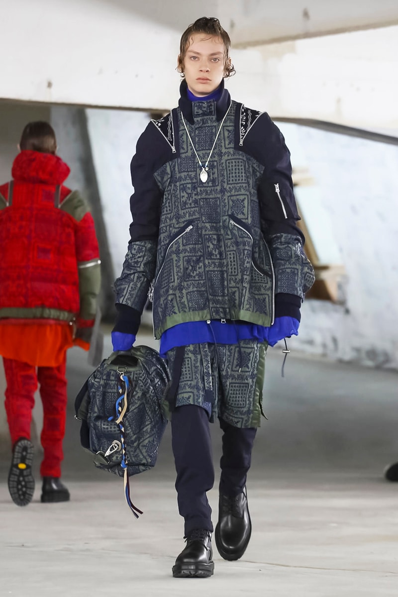 Sacai 2018 Fall/Winter Collection paris fashion week men's 2018 fall winter