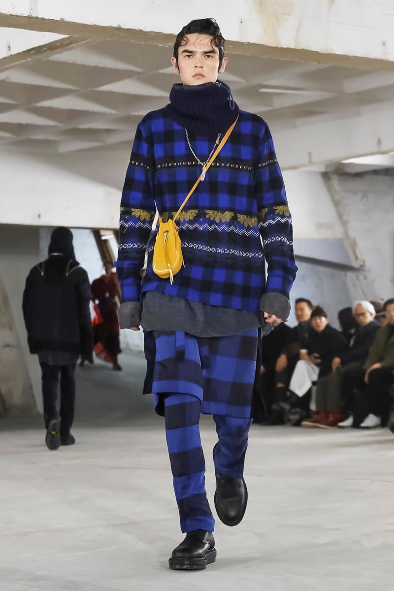 Sacai 2018 Fall/Winter Collection paris fashion week men's 2018 fall winter