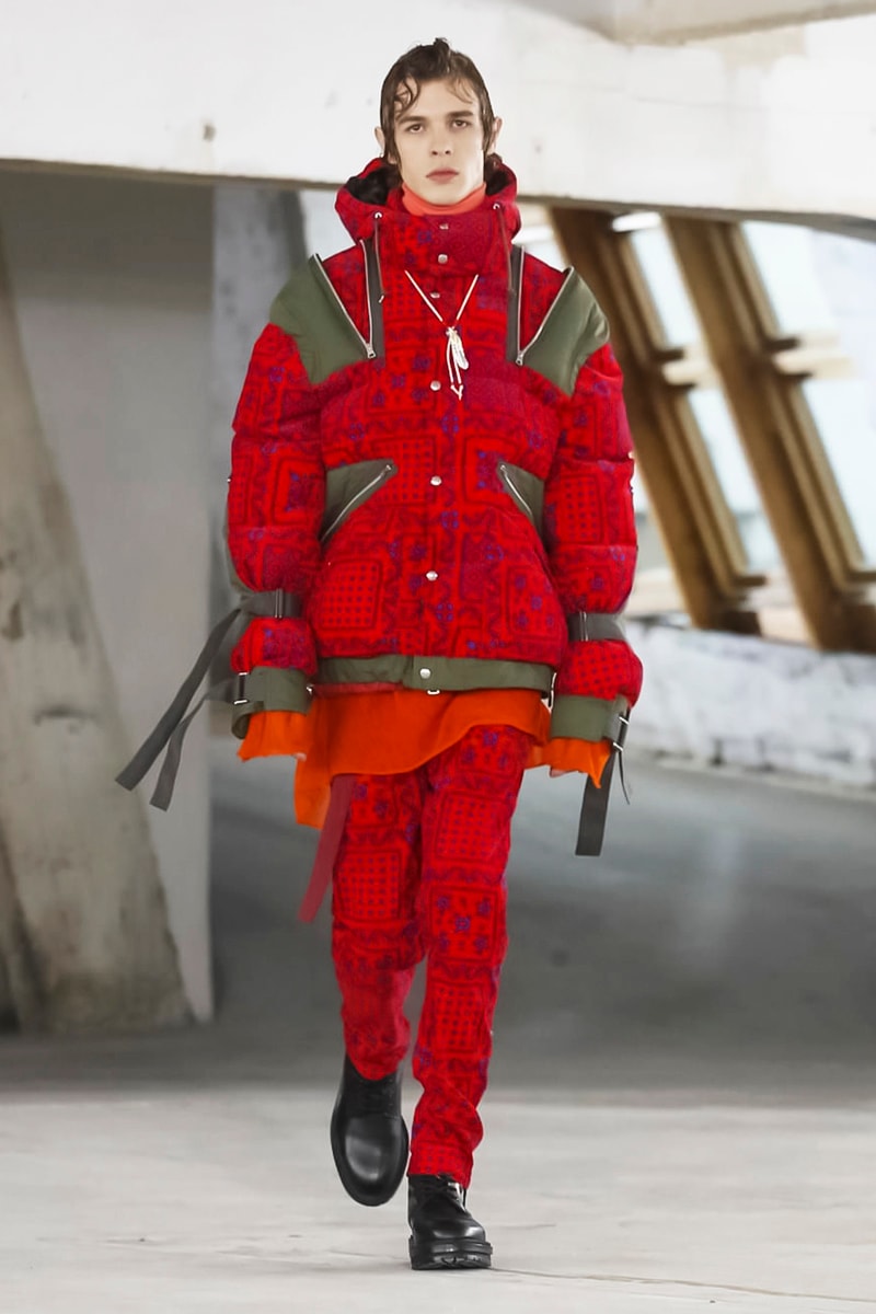 Sacai 2018 Fall/Winter Collection paris fashion week men's 2018 fall winter