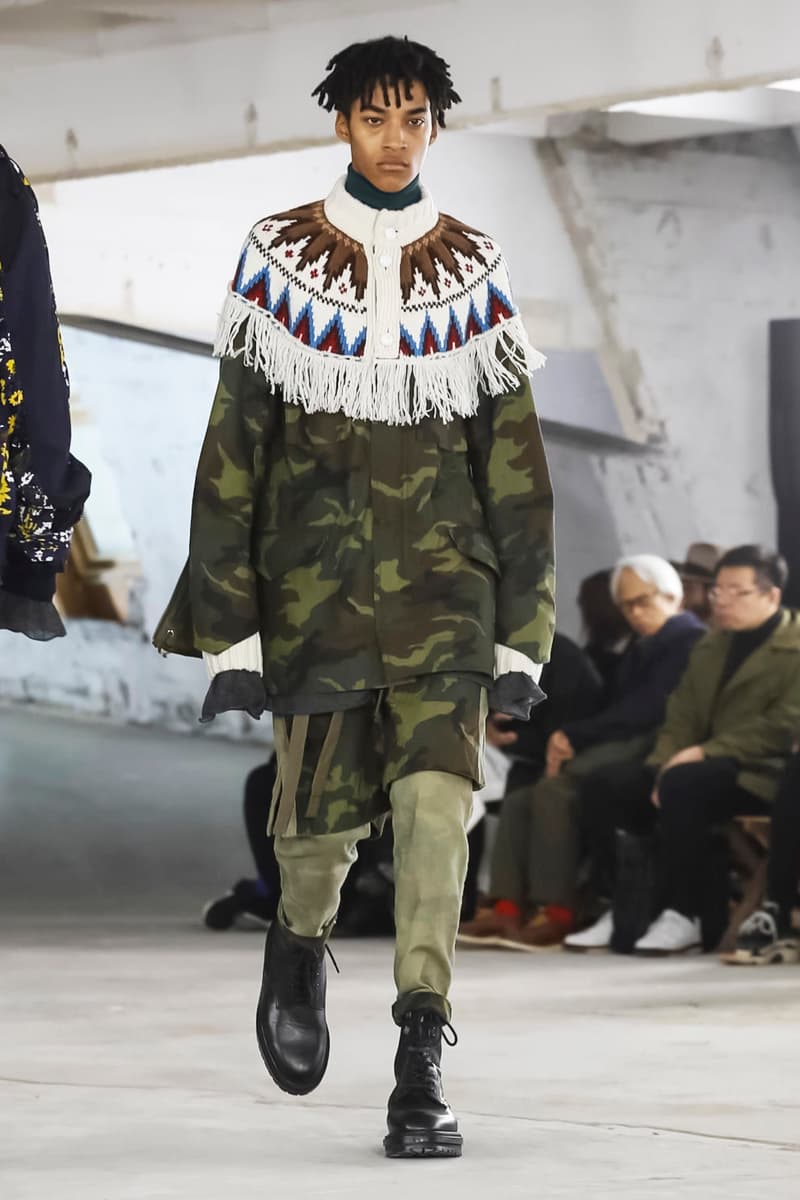 Sacai 2018 Fall/Winter Collection paris fashion week men's 2018 fall winter