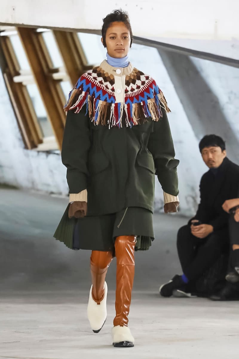 Sacai 2018 Fall/Winter Collection paris fashion week men's 2018 fall winter