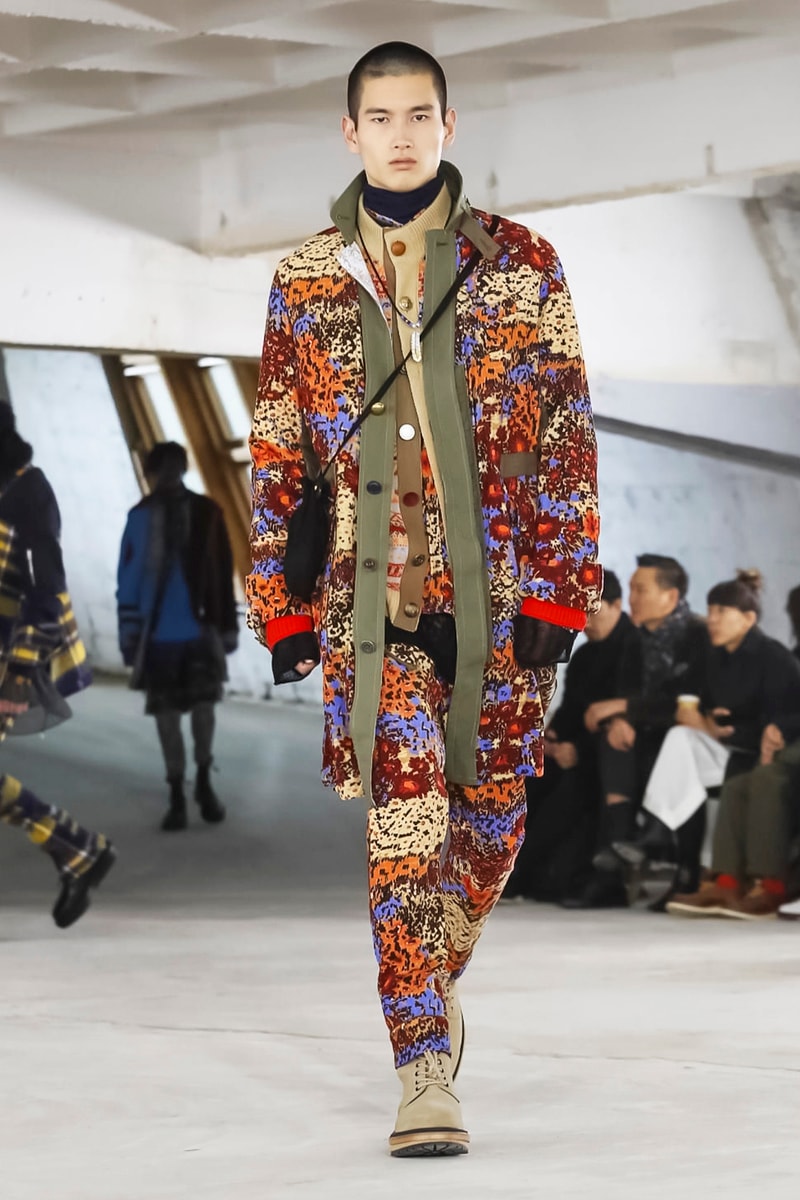 Sacai 2018 Fall/Winter Collection paris fashion week men's 2018 fall winter