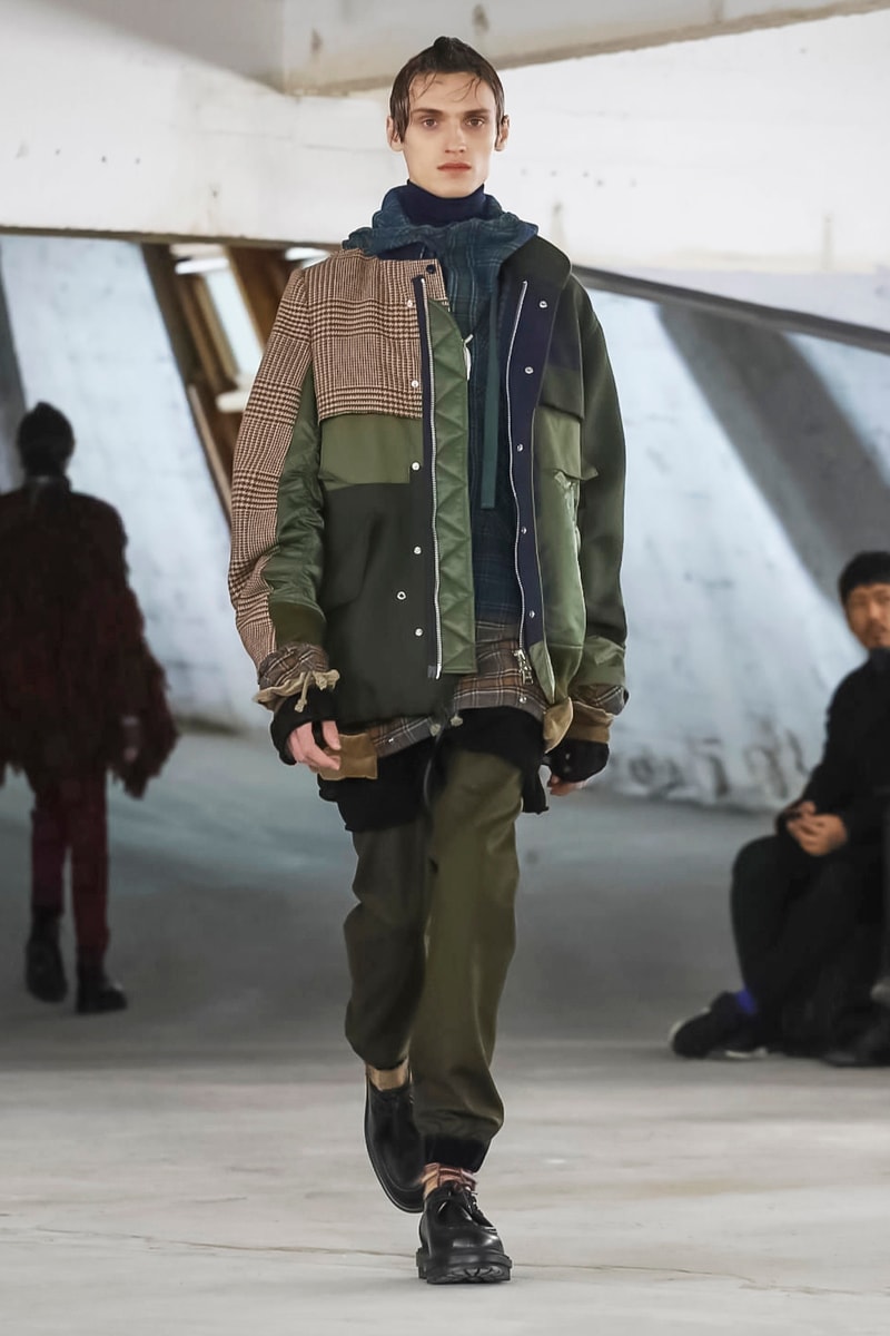 Sacai 2018 Fall/Winter Collection paris fashion week men's 2018 fall winter