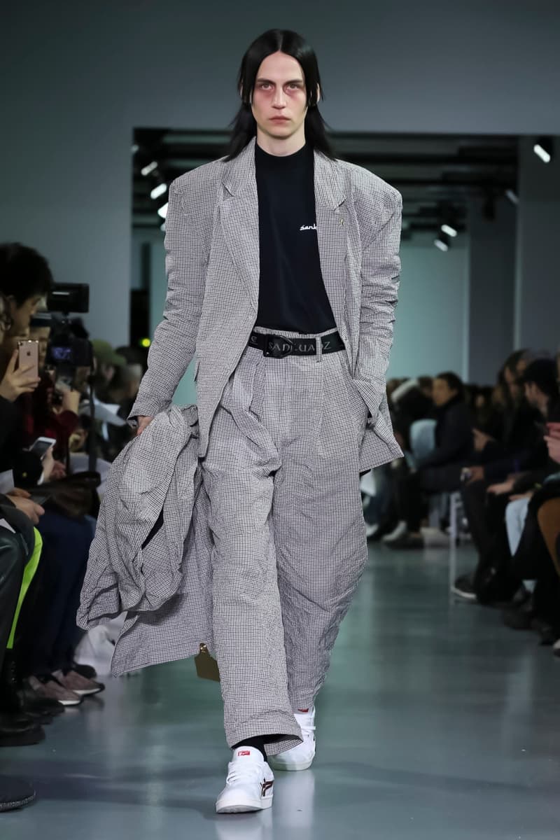 SANKUANZ 2018 Fall/Winter Collection paris fashion week men's