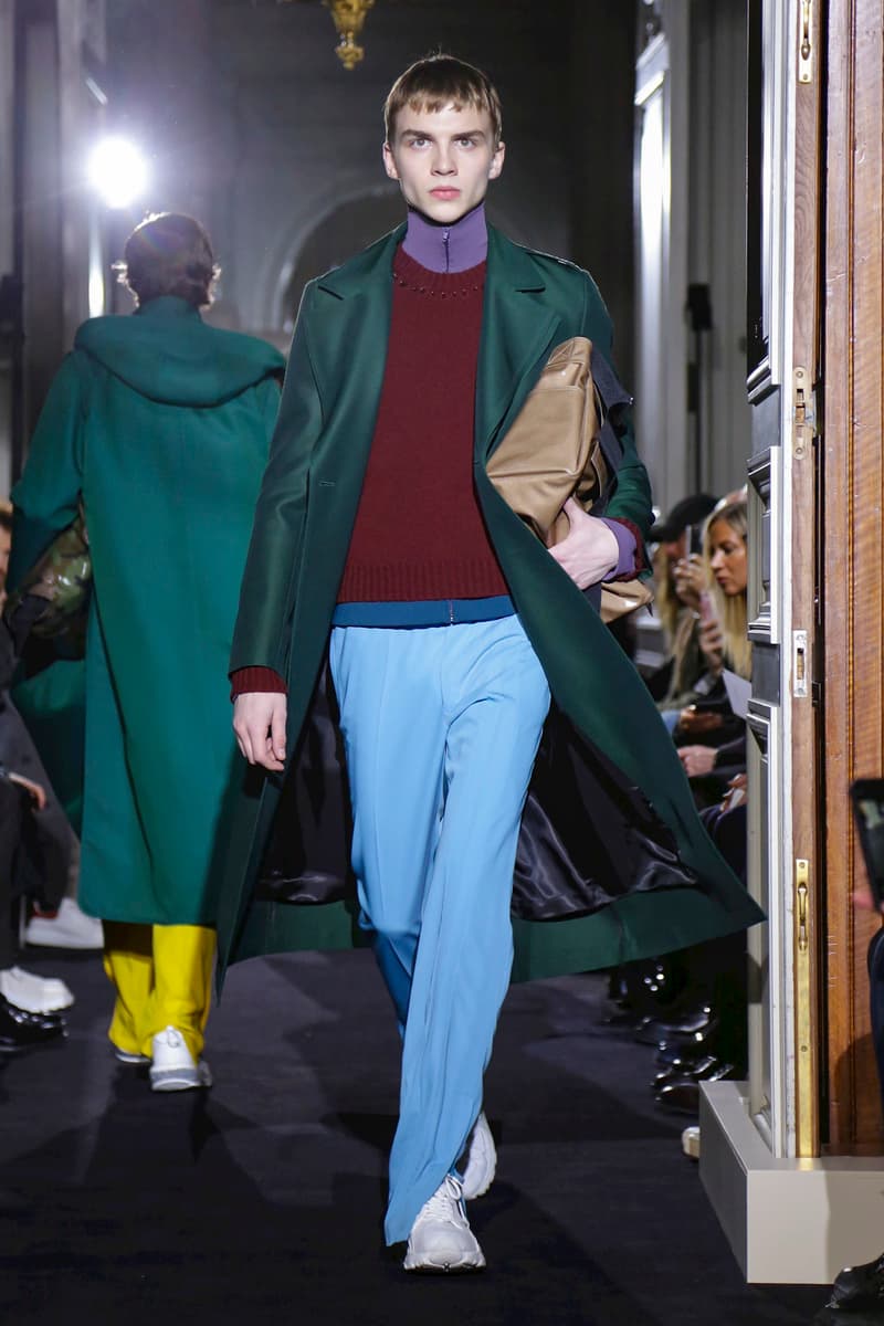 Valentino 2018 Fall Winter Collection Runway Paris Fashion Week Mens January