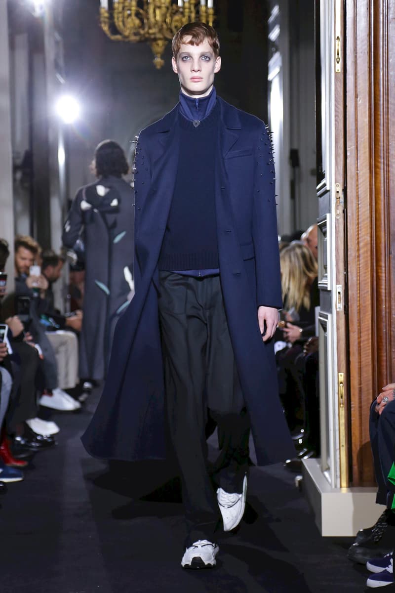 Valentino 2018 Fall Winter Collection Runway Paris Fashion Week Mens January