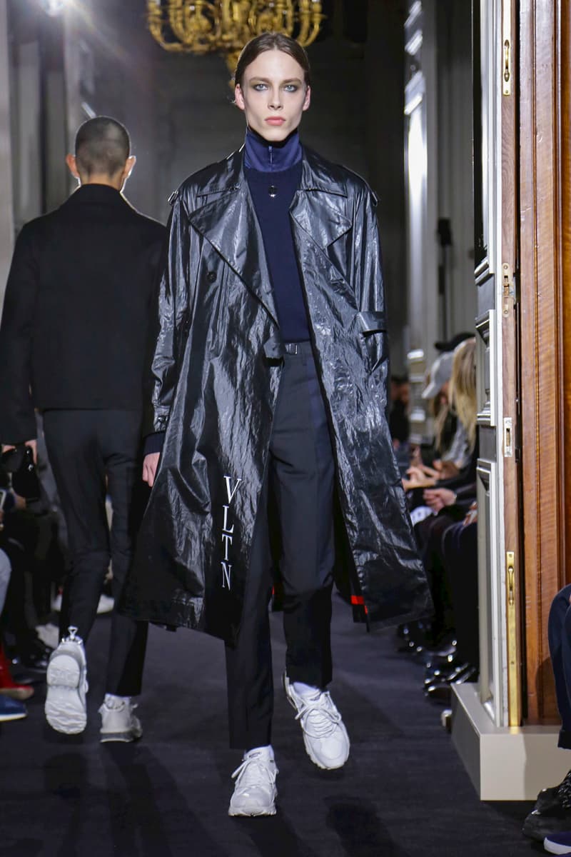 Valentino 2018 Fall Winter Collection Runway Paris Fashion Week Mens January