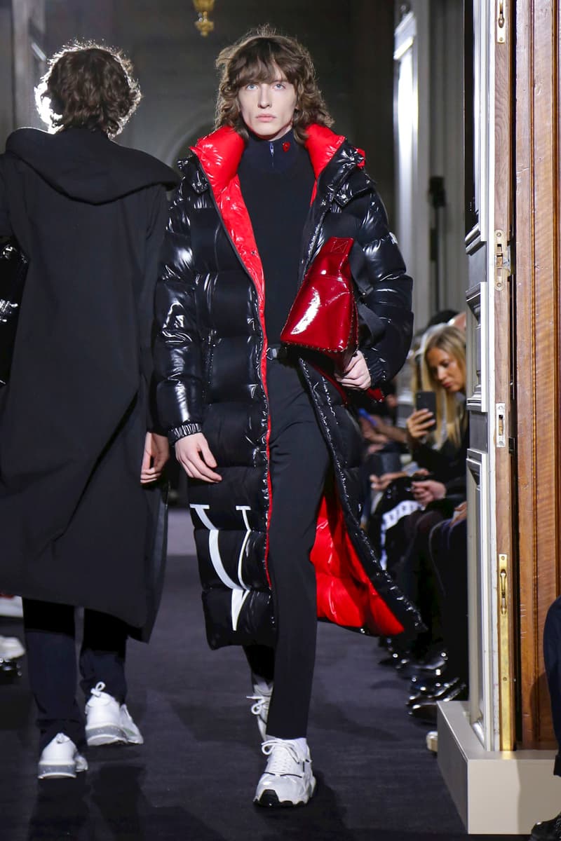 Valentino 2018 Fall Winter Collection Runway Paris Fashion Week Mens January