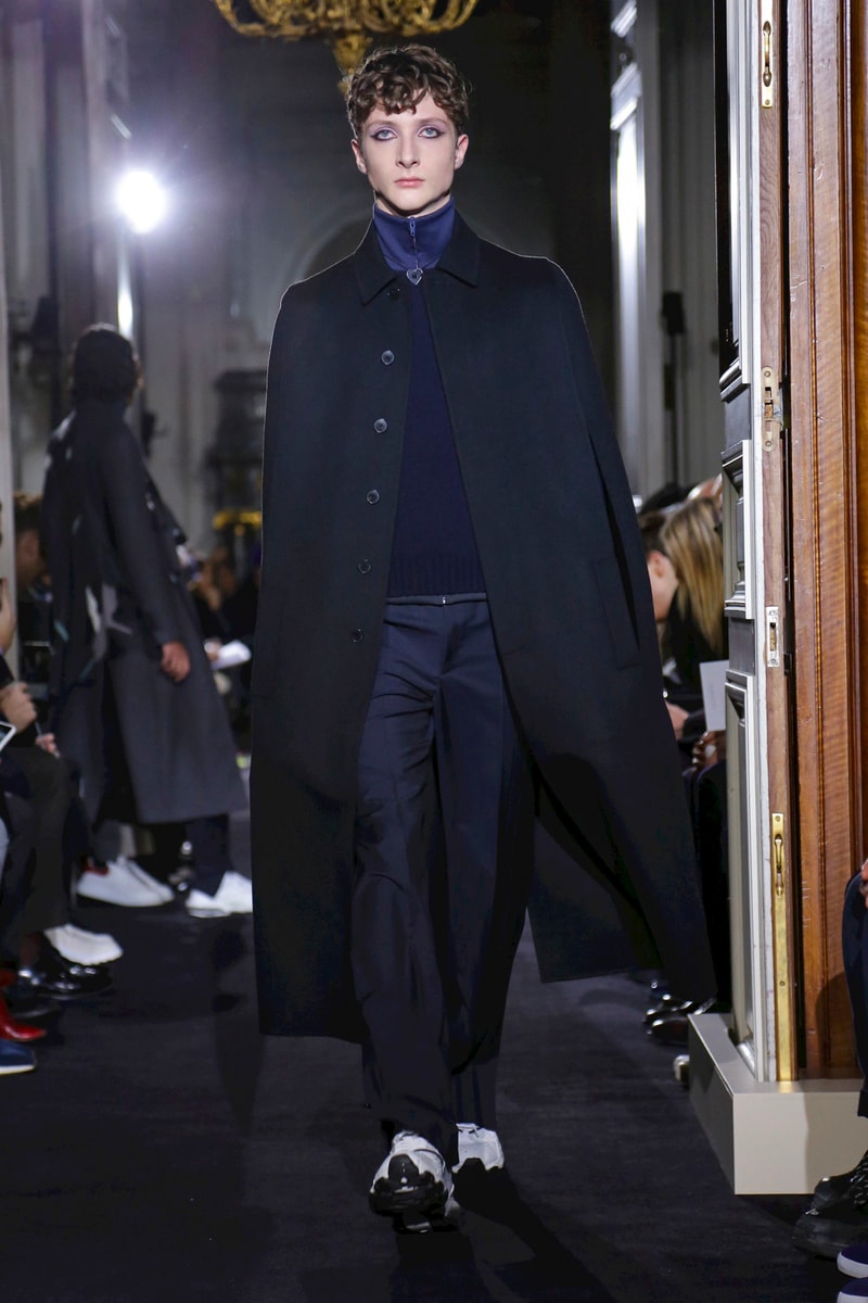 Valentino 2018 Fall Winter Collection Runway Paris Fashion Week Mens January
