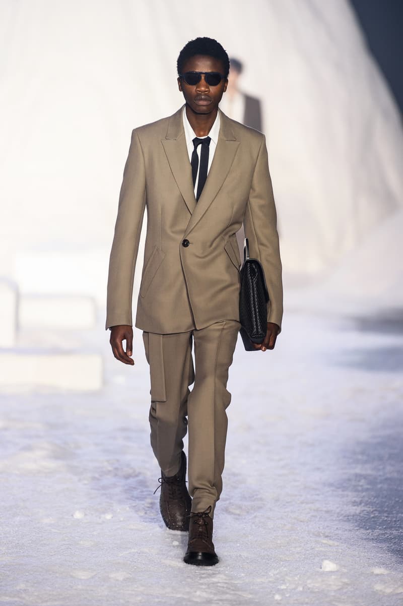 Ermenegildo Zegna Presents Fall/Winter 2018 Milan Fashion Week Classic Suiting Investment Pieces Menswear Groomsmen Groom Wedding Wool Mens Suits Long Coats