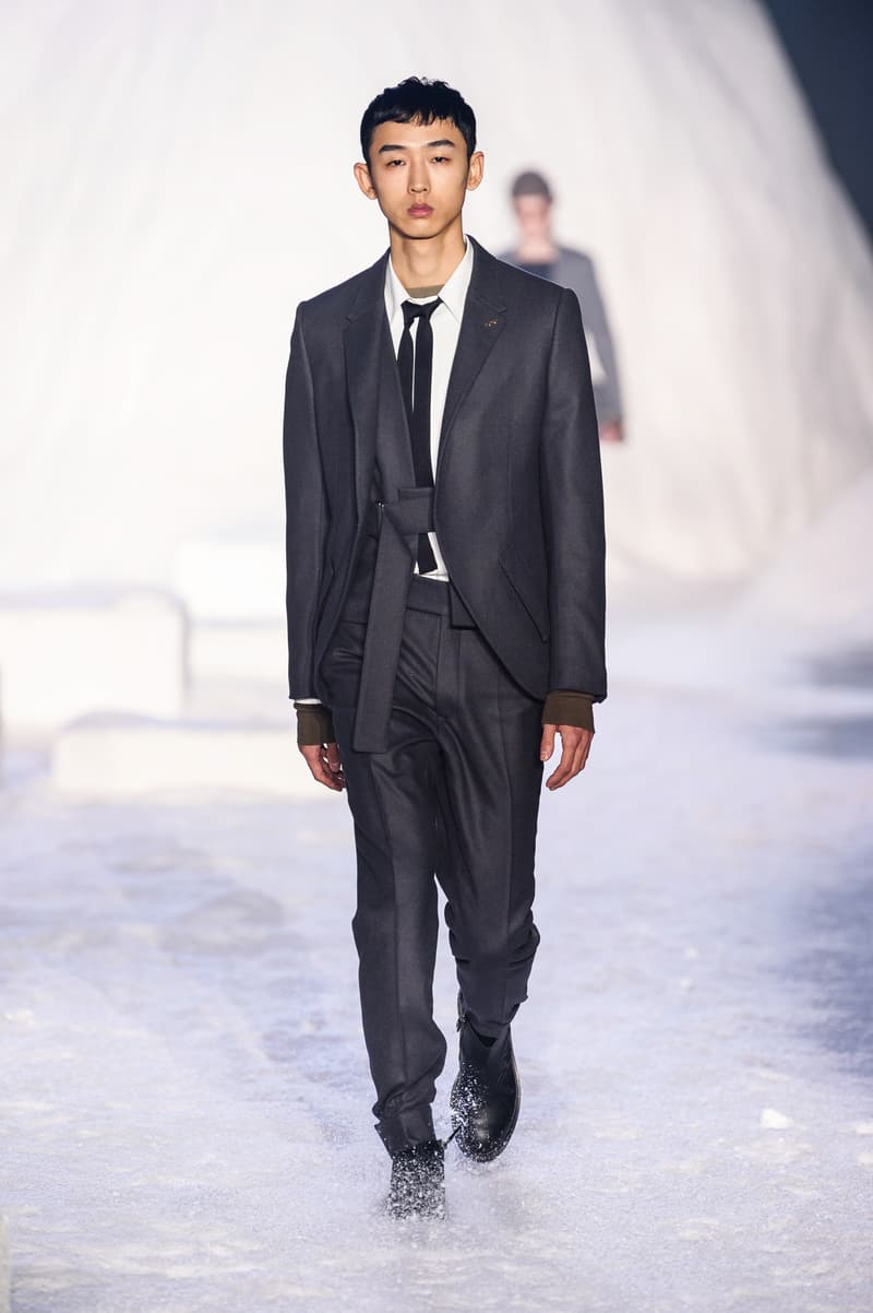 Ermenegildo Zegna Presents Fall/Winter 2018 Milan Fashion Week Classic Suiting Investment Pieces Menswear Groomsmen Groom Wedding Wool Mens Suits Long Coats