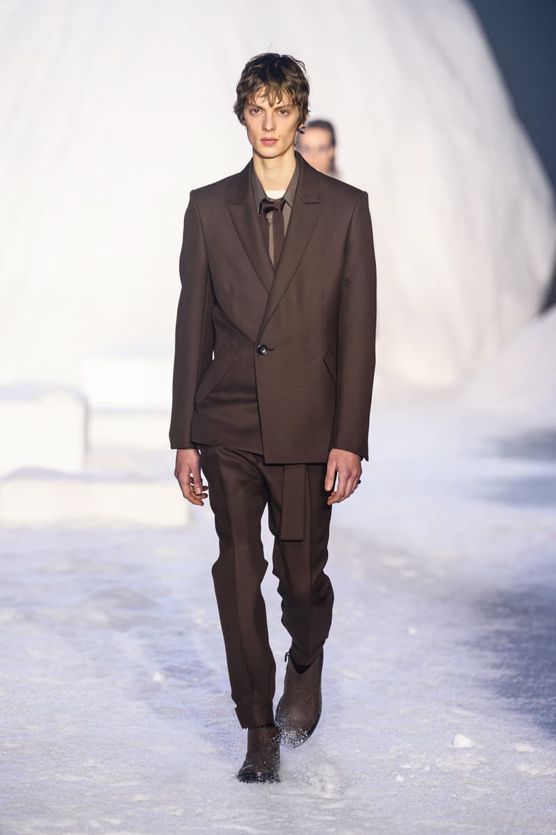 Ermenegildo Zegna Presents Fall/Winter 2018 Milan Fashion Week Classic Suiting Investment Pieces Menswear Groomsmen Groom Wedding Wool Mens Suits Long Coats
