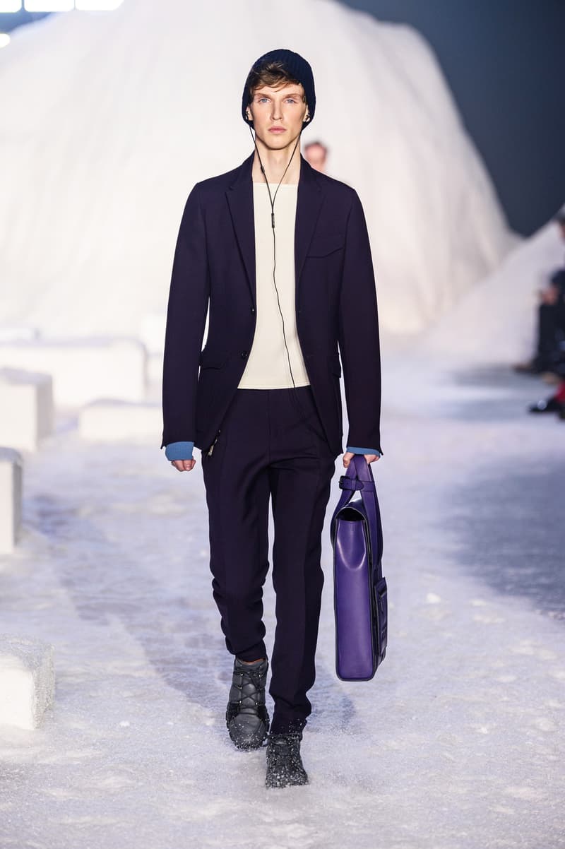 Ermenegildo Zegna Presents Fall/Winter 2018 Milan Fashion Week Classic Suiting Investment Pieces Menswear Groomsmen Groom Wedding Wool Mens Suits Long Coats