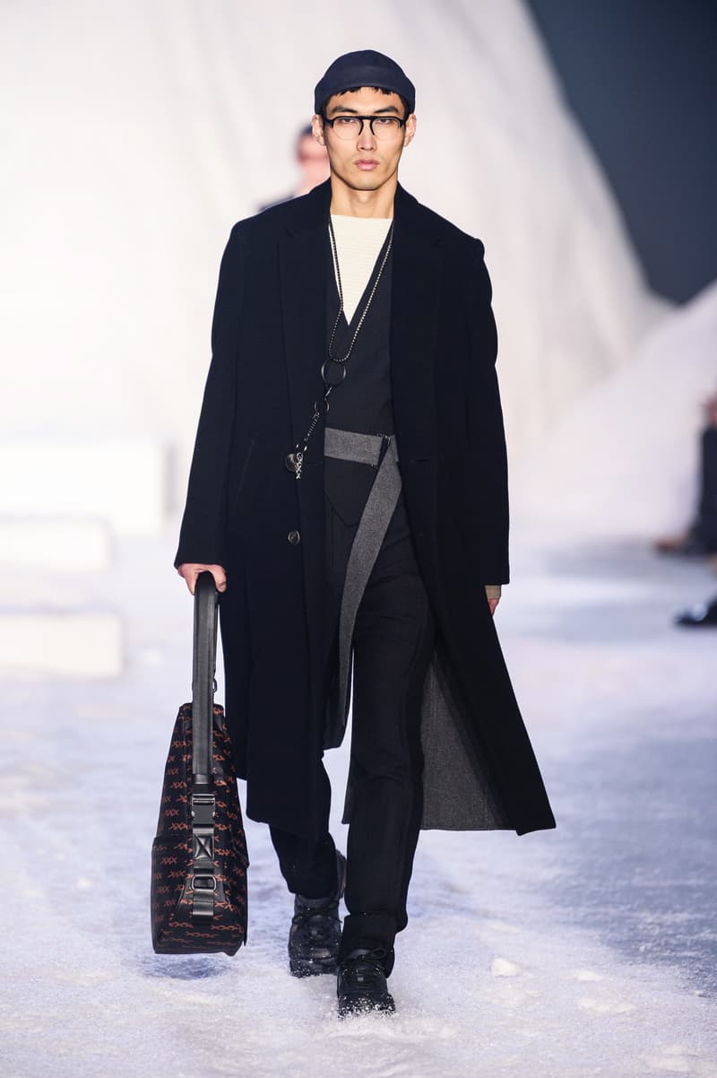 Ermenegildo Zegna Presents Fall/Winter 2018 Milan Fashion Week Classic Suiting Investment Pieces Menswear Groomsmen Groom Wedding Wool Mens Suits Long Coats
