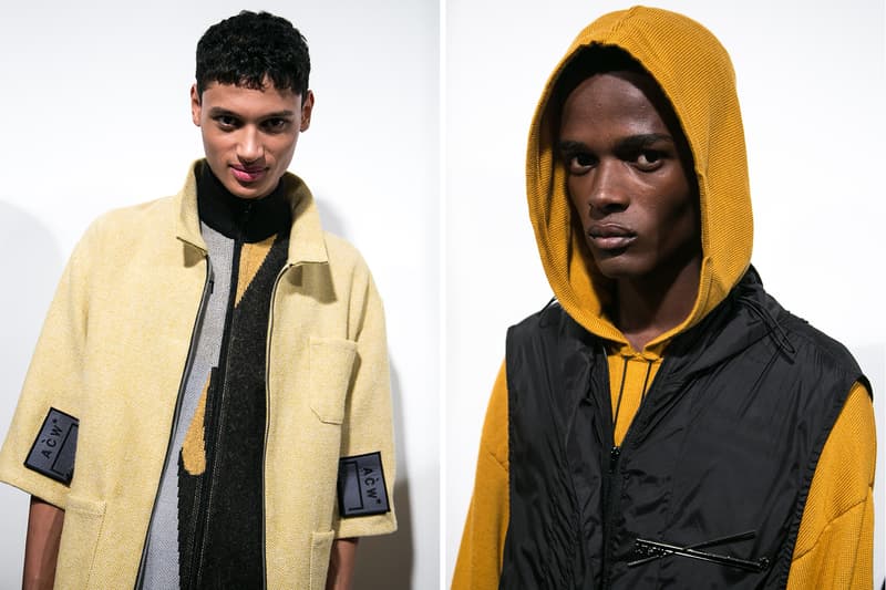 A-COLD-WALL* Fall/Winter 2018 Backstage London Fashion Week: Men's