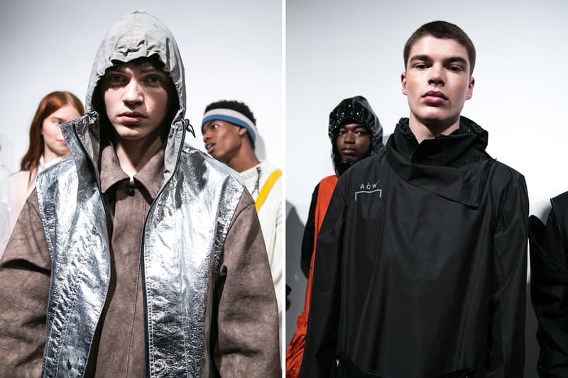 A-COLD-WALL* Fall/Winter 2018 Backstage London Fashion Week: Men's