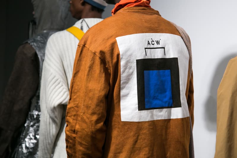 A-COLD-WALL* Fall/Winter 2018 Backstage London Fashion Week: Men's