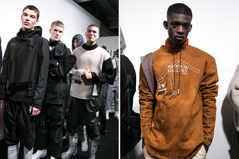 A-COLD-WALL* Fall/Winter 2018 Backstage London Fashion Week: Men's