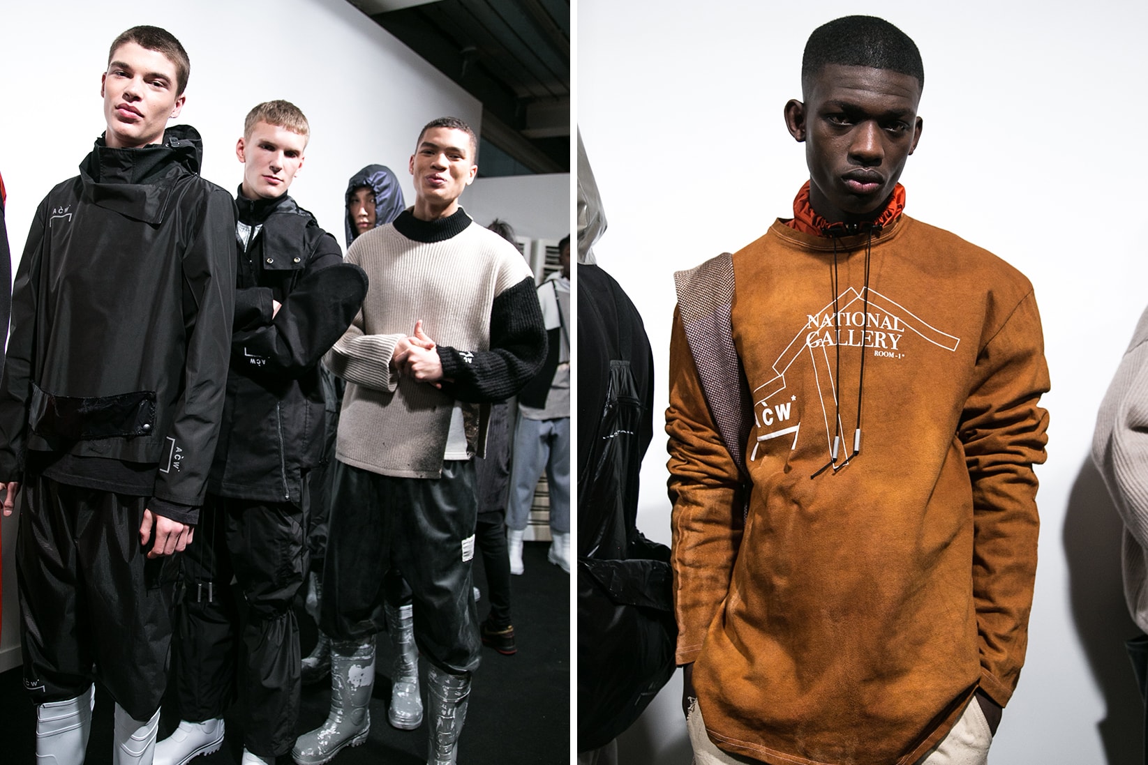 A-COLD-WALL* Fall/Winter 2018 Backstage London Fashion Week: Men's