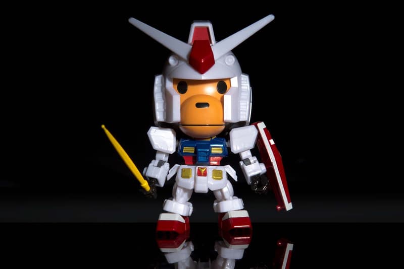 BAPE & AAPE x Gundam Bandai Collaborate on Toys