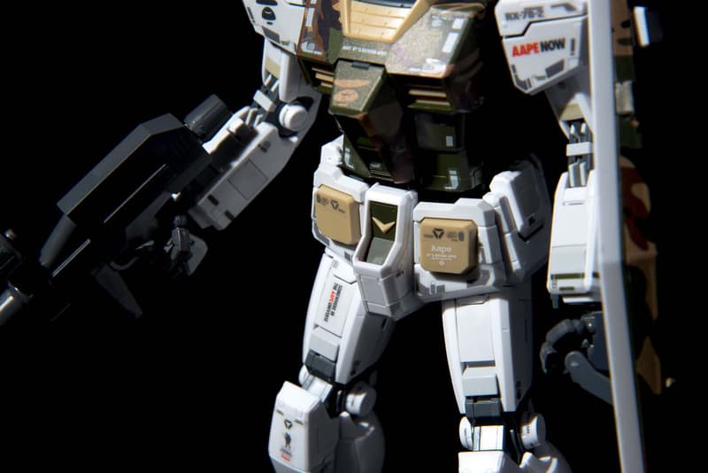 BAPE & AAPE x Gundam Bandai Collaborate on Toys